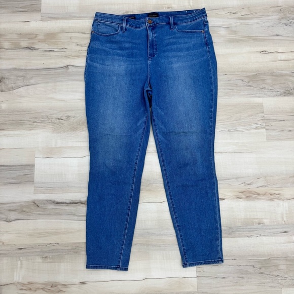 Talbots denim stretch skinny jeggings Sz 16 very comfortable jeans - Picture 4 of 8